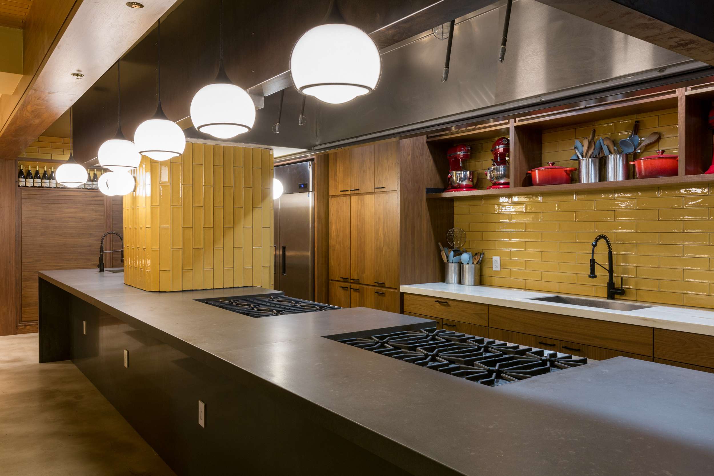 Yellow Kitchen Tiles