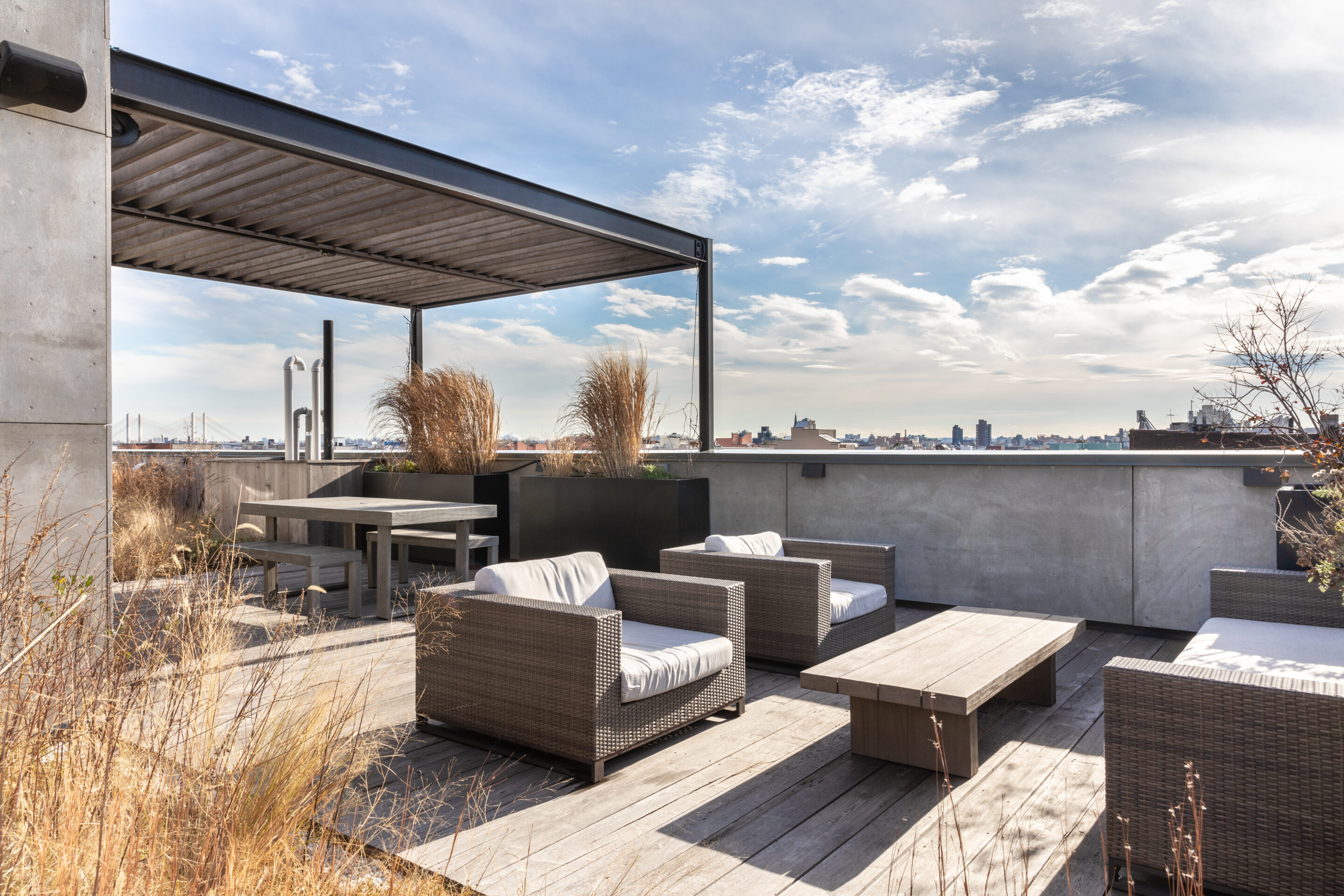 casa caeli rooftop outdoor venue with nyc skyline views